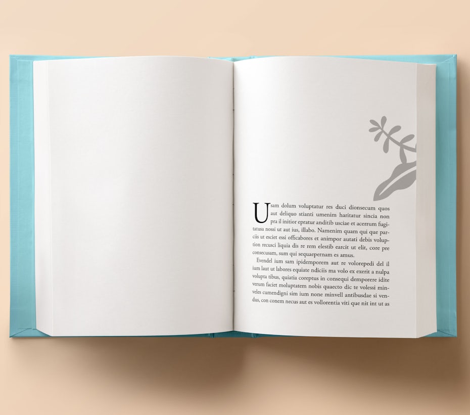 Book Inside Layout Design