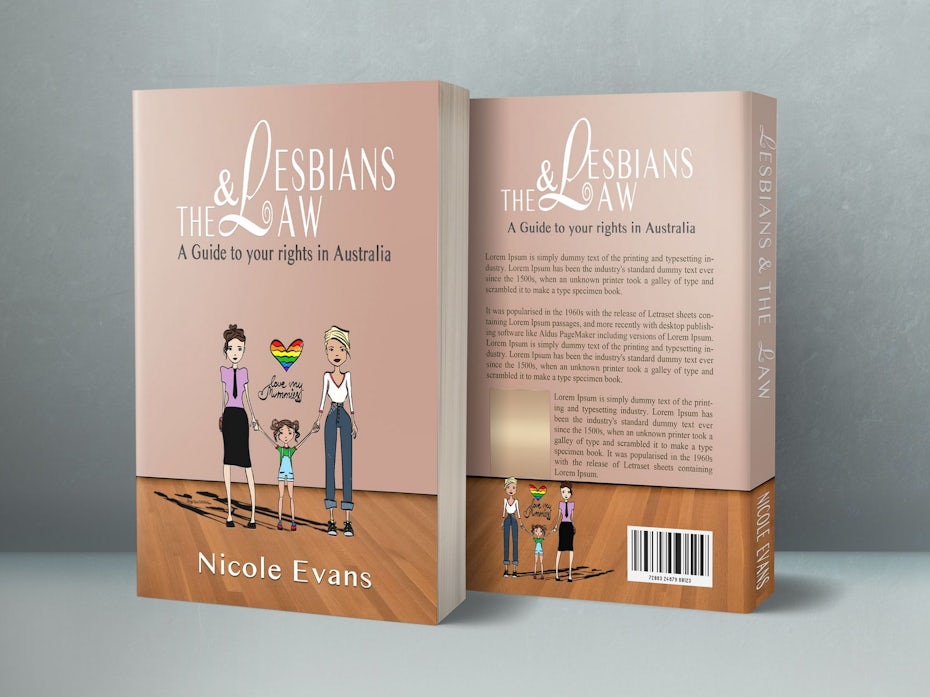 A book cover for Lesbians and the Law