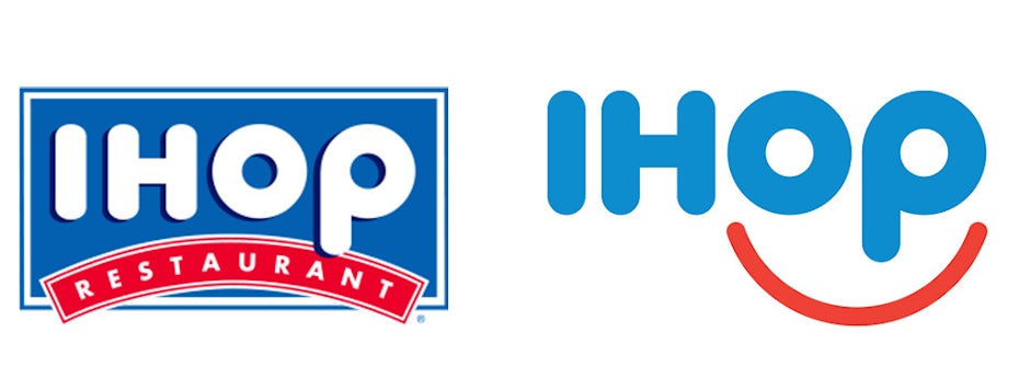 logo IHOP lama dan saat ini