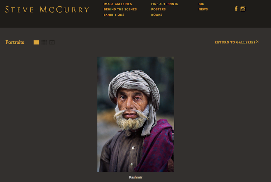 史蒂夫麦卡里摄影师网站