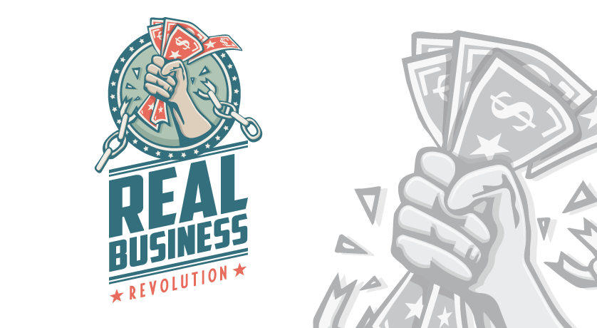 Real Business Revolution logo design