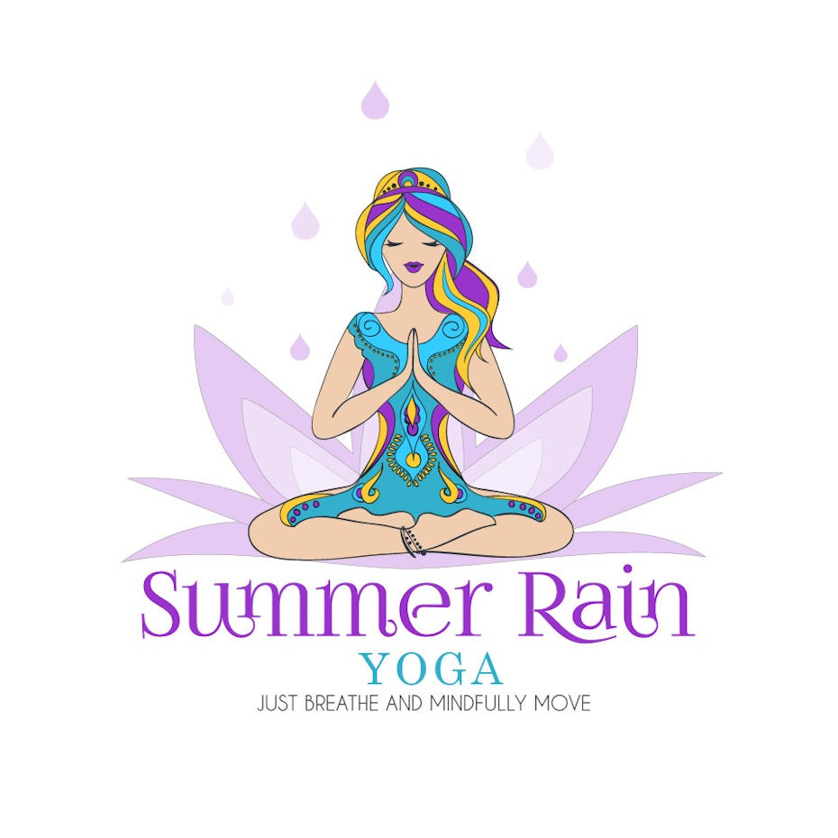 33 Yoga Logos That Will Help You Find Your Center 99designs