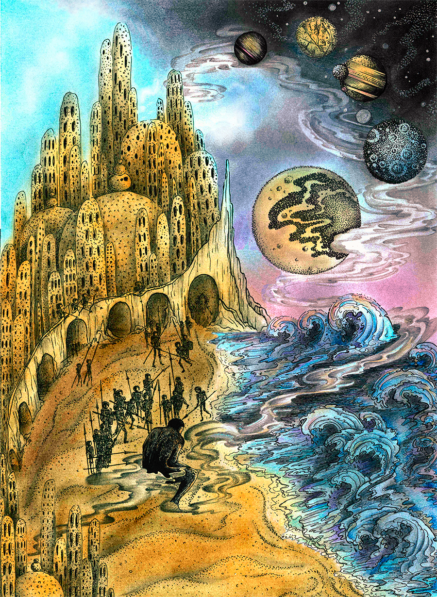 sci fi illustration