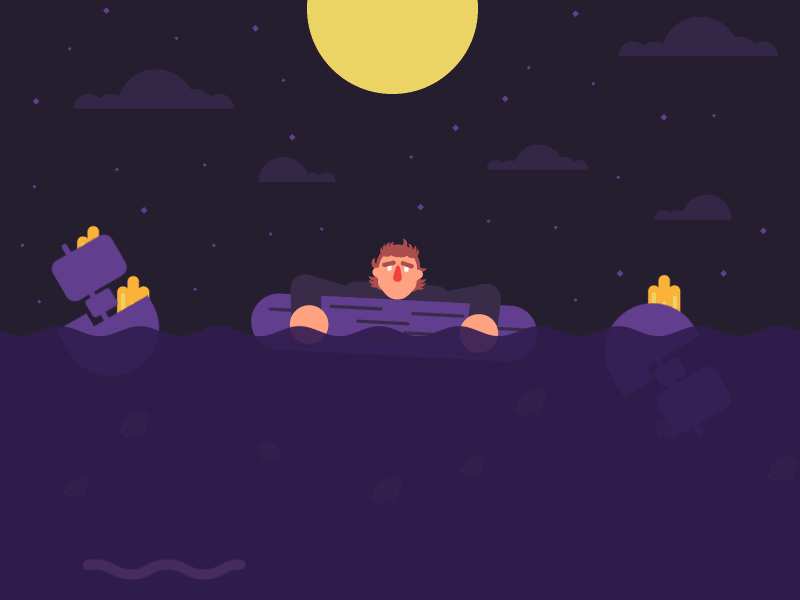 Theon drowning in a sea of tears