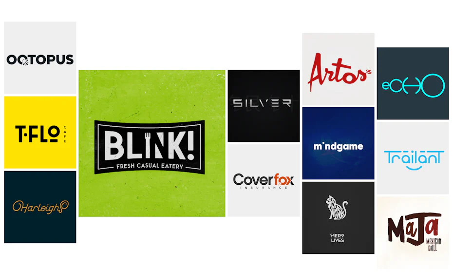 Logos Using Text 25 text logos that have the last word(mark) - 99designs