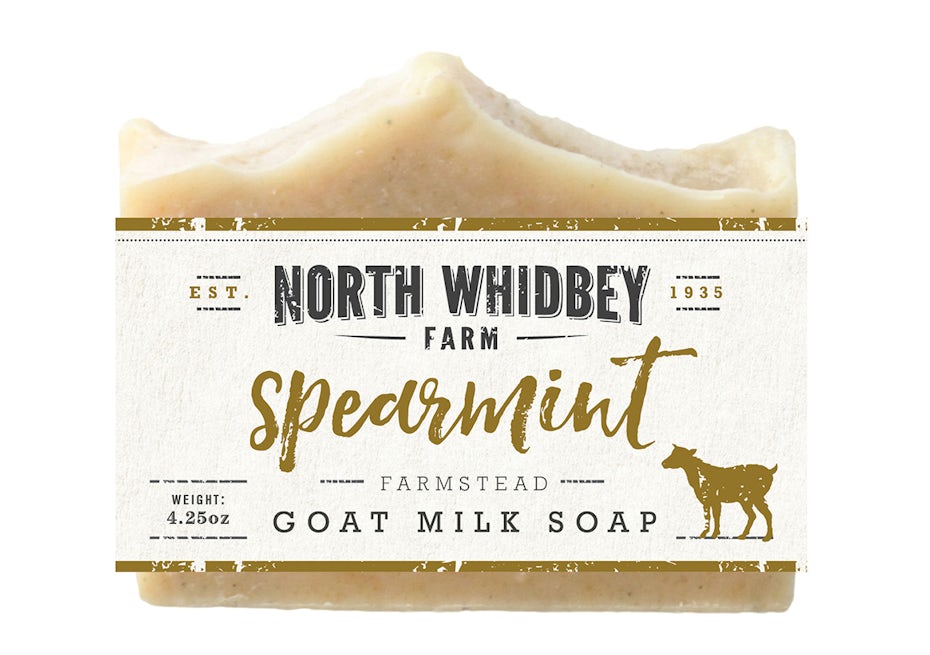 fonts for your brand - soap picture