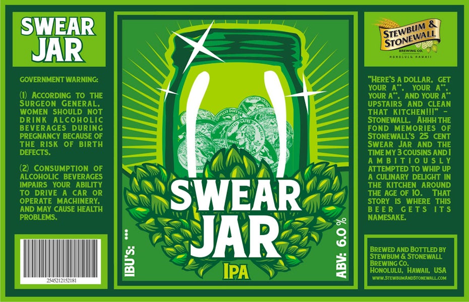 beer label design by Wintrygrey