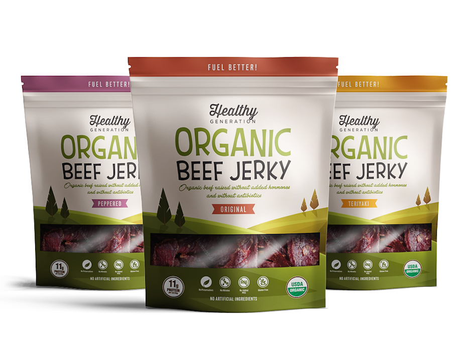 Beef Jerky Package Design
