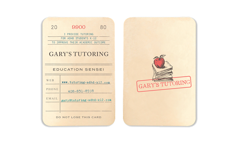 vintage business card design