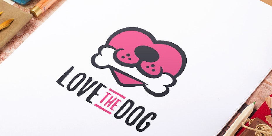 Love the Dog logo