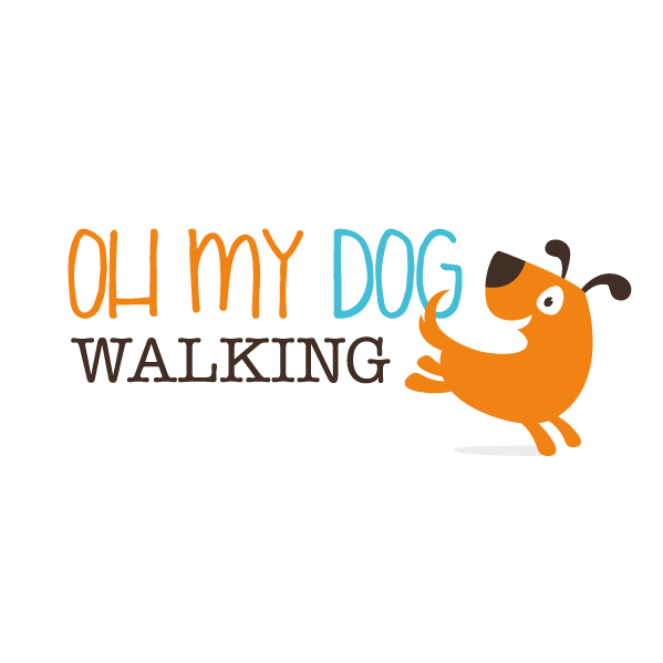Oh My Dog Walking logo