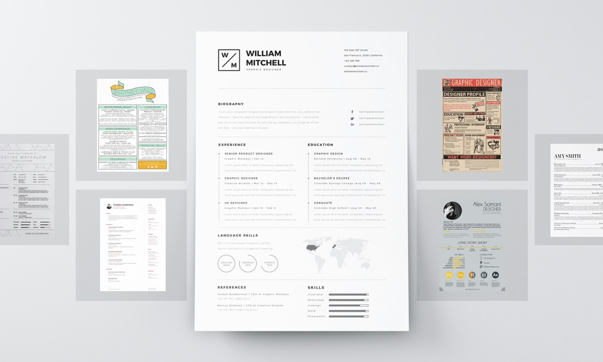 7 resume design principles that will get you hired