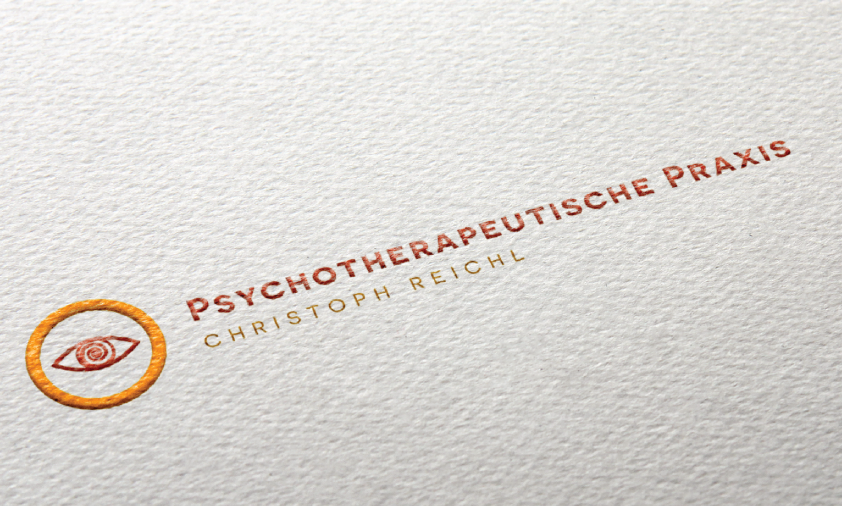 logotipos de psicología, terapeutas y consejeros - Logotipo de ojo