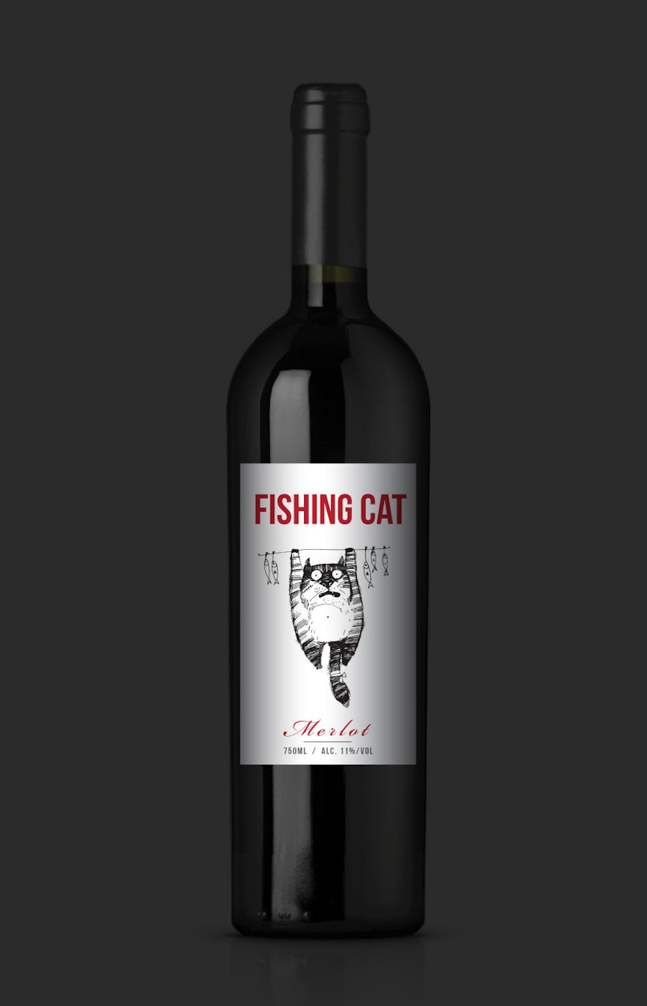 Love at first wine - Red Wine Cats