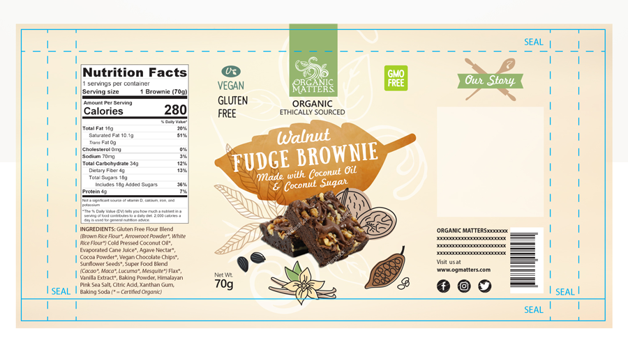 handcrafted packaging design