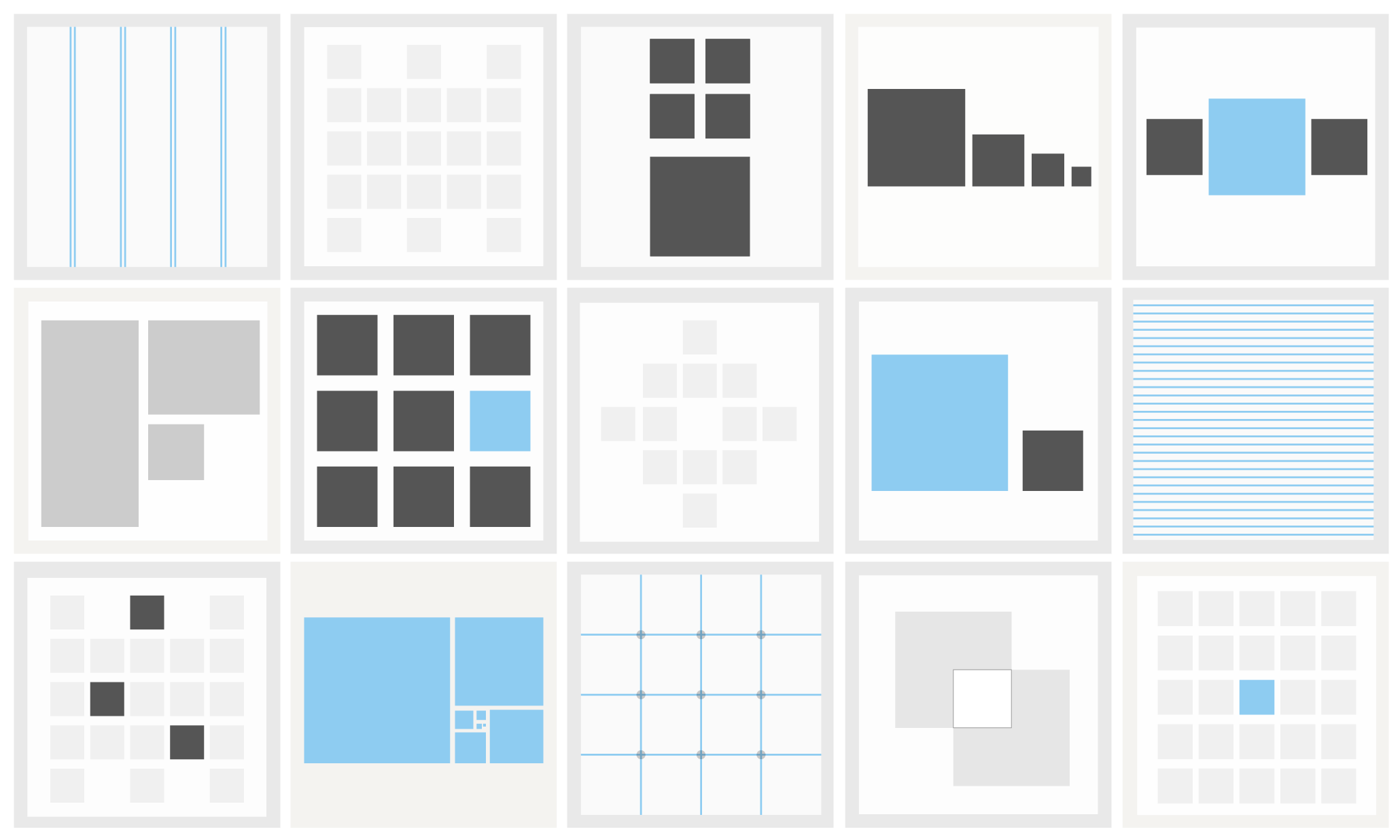 page layout design grid