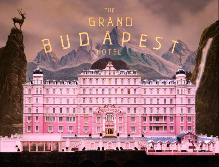 Pink hotel from The Grand Budapest Hotel