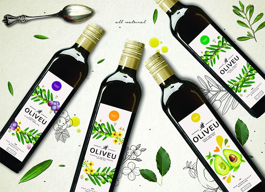 olive oil packaging