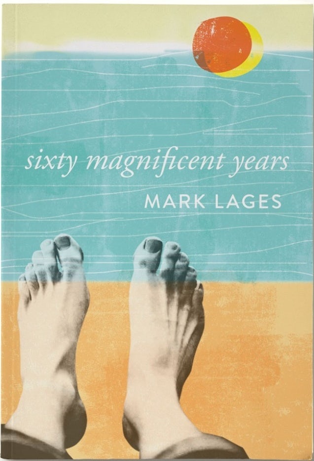 Sixty magnificent years book cover design