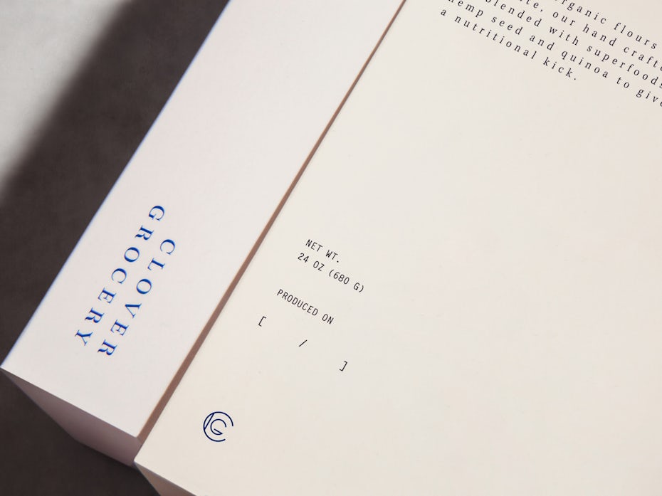 Logo with simple and classic typography