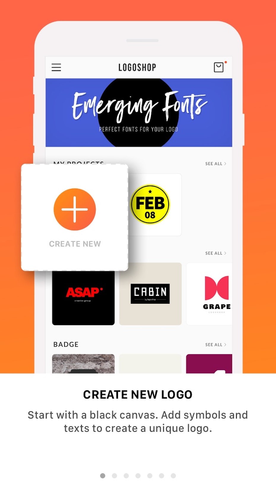 Make a logo free app