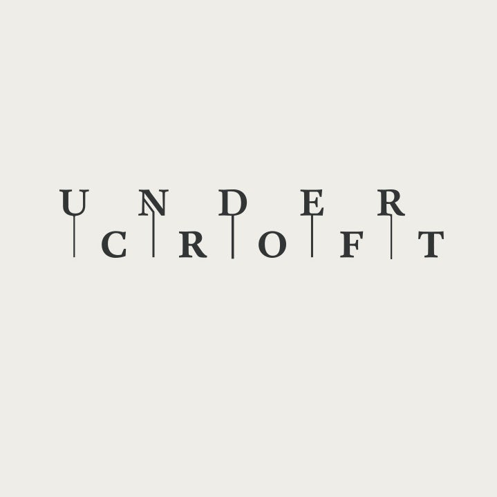 Logo based on the concept of an underground bar