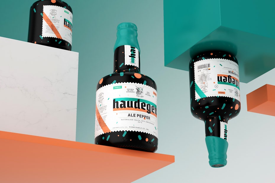 vintage bottle labels