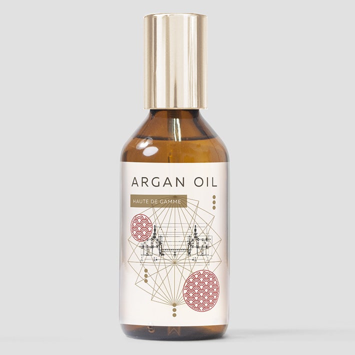 Argan oil label