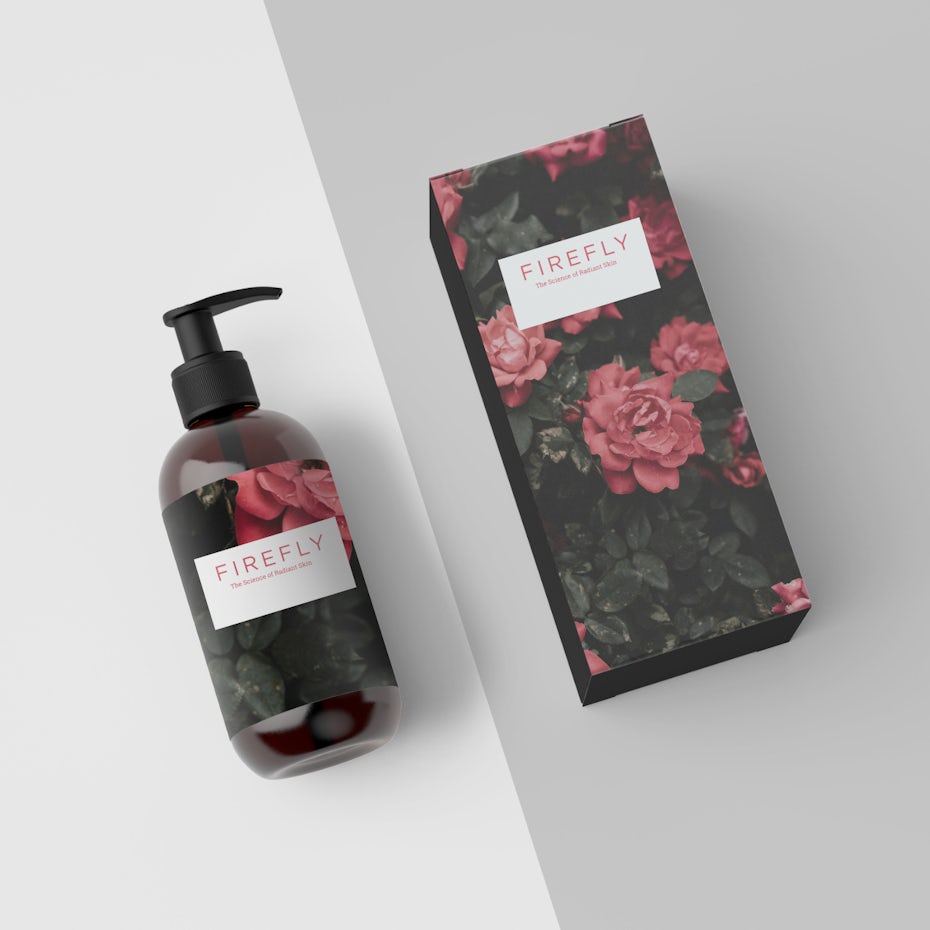 Firefly cosmetic packaging