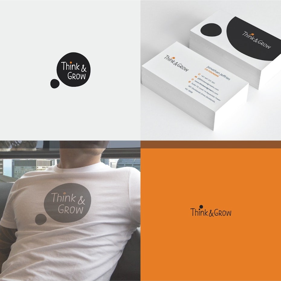 Think and Grow branding
