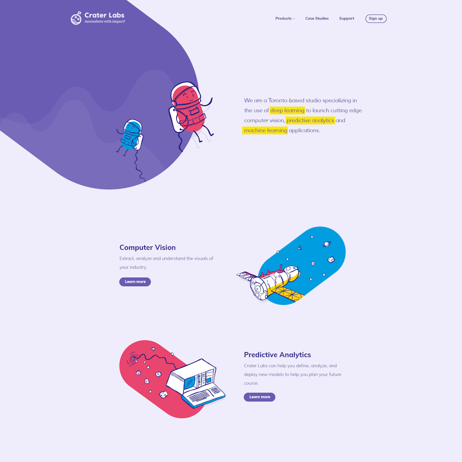 动画片样式网页的图象