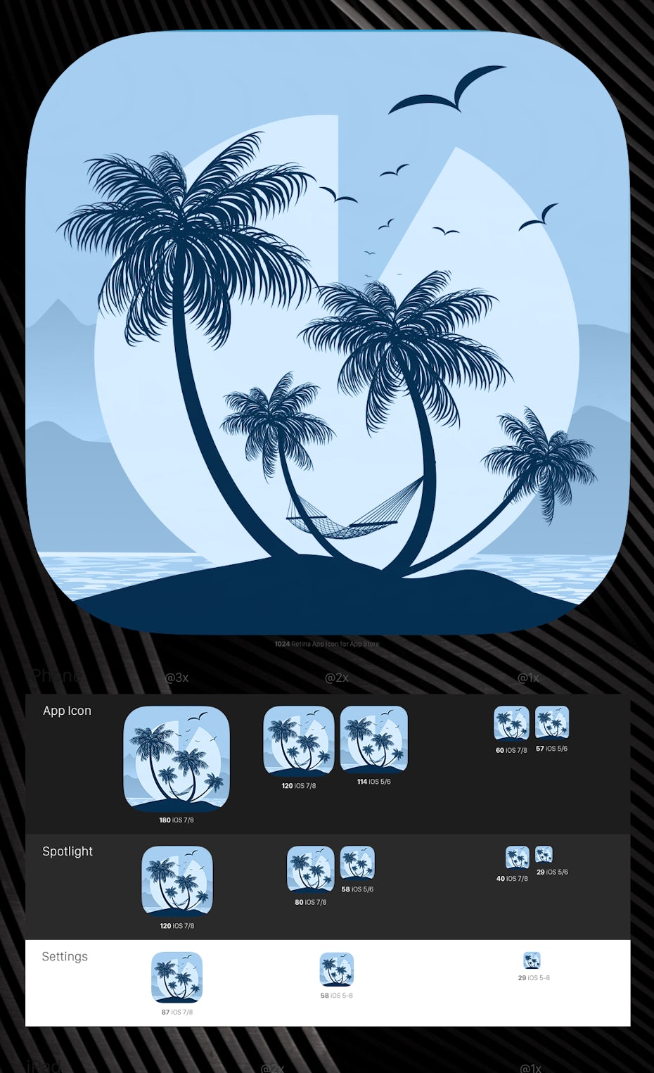 popular app icons blue