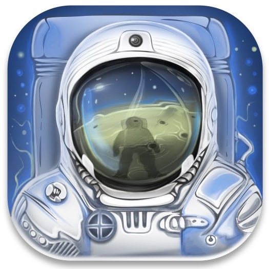 astronaut game app icon
