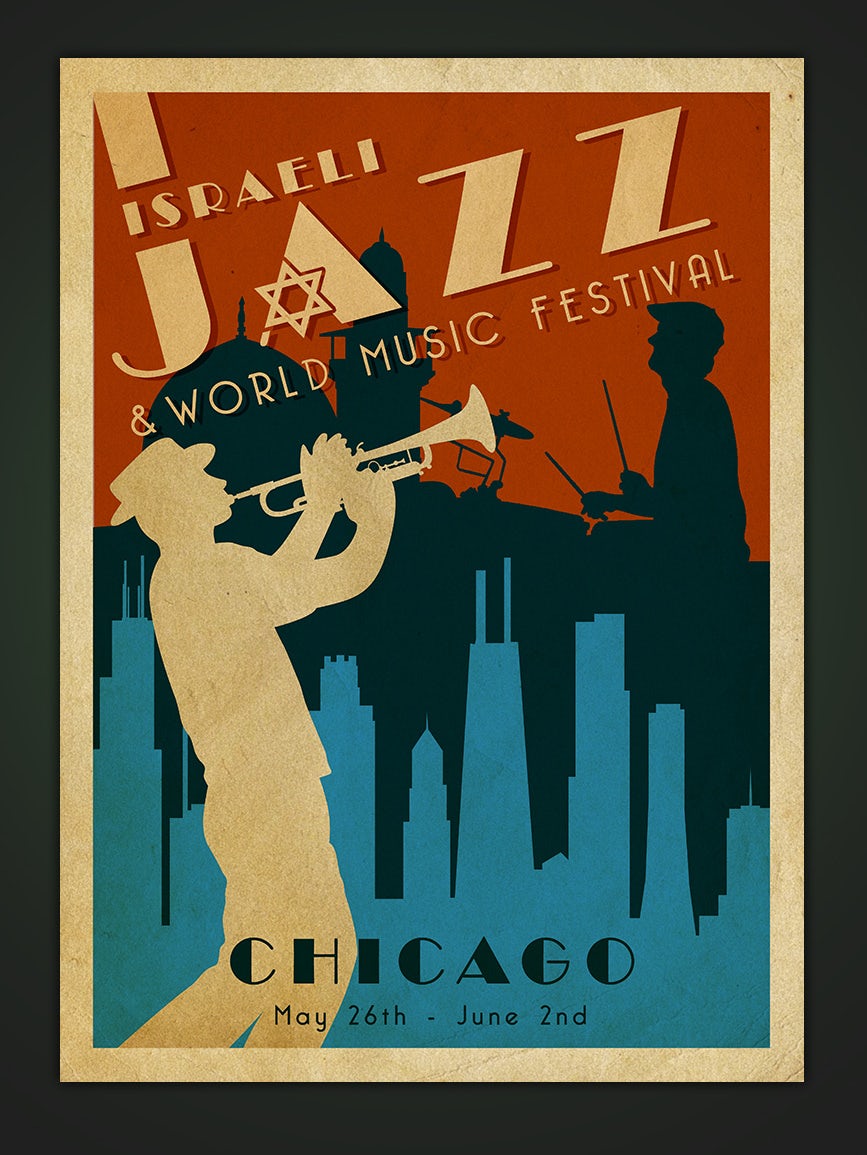Flyer for a jazz festival