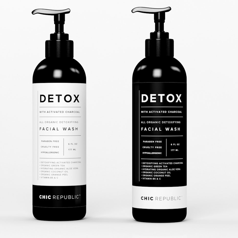 Detox label