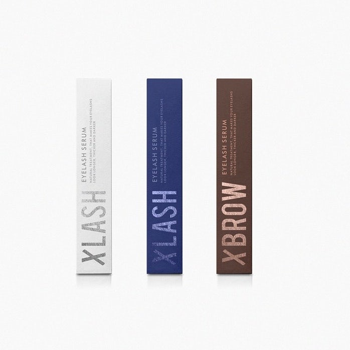 Xlash cosmetics packaging