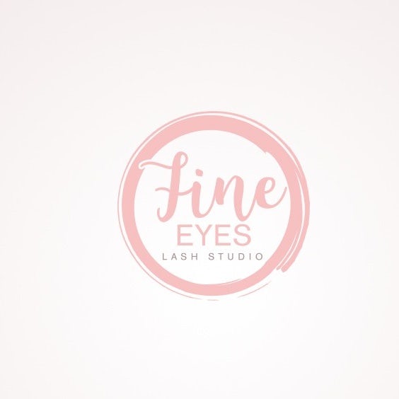 Classy and elegant logo for lash extension artist