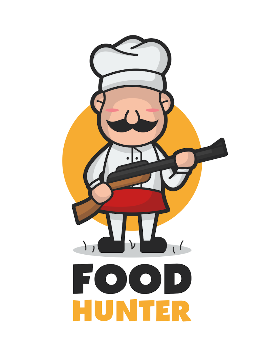 Food hunter logo