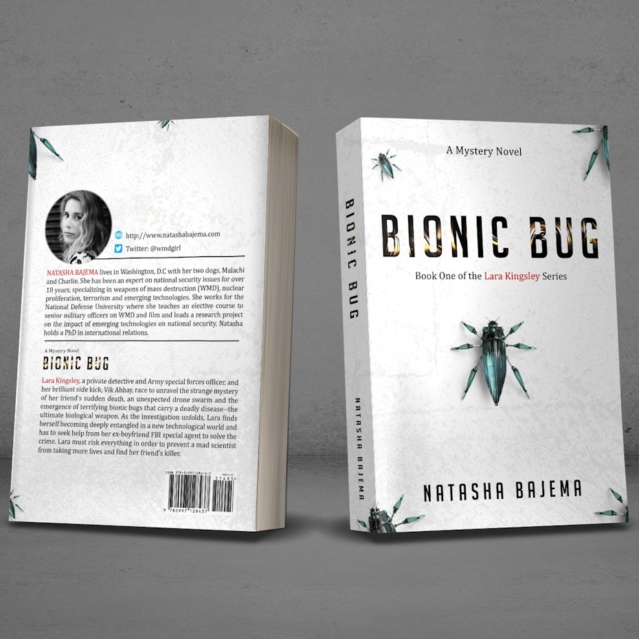 Book cover with a spooky bio-tech vibe