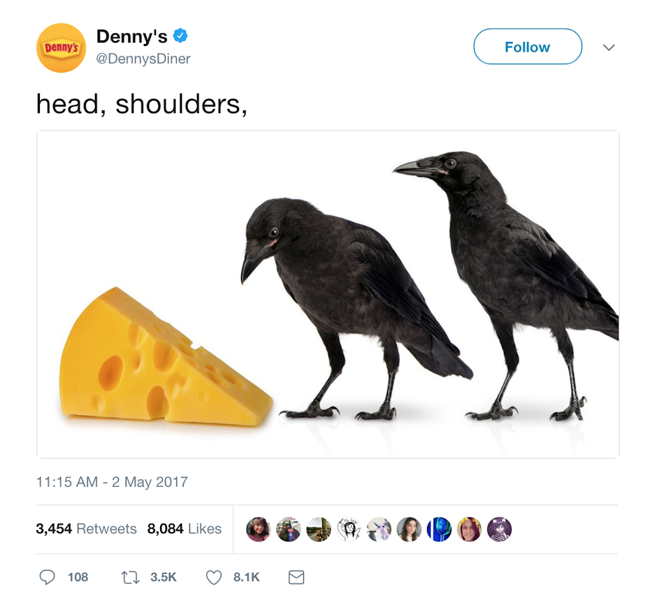 Denny’s Twitter meme