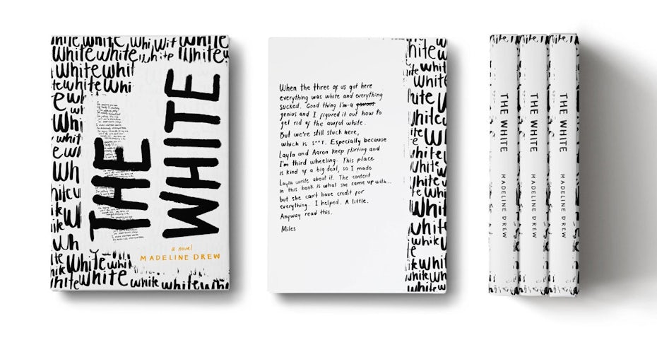 typographic book cover