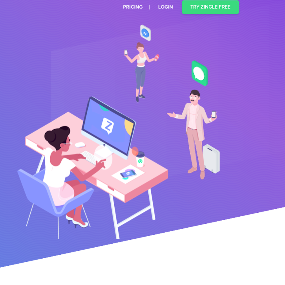 zingle.com图文并茂的图片