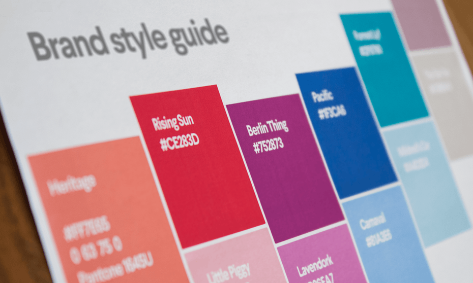 Brand style guide image