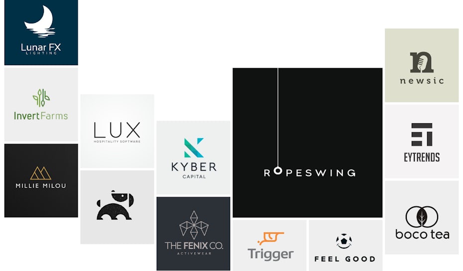 30 simple logos that speak volumes - 99designs