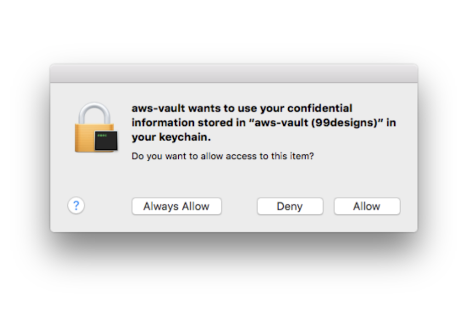 error message popup