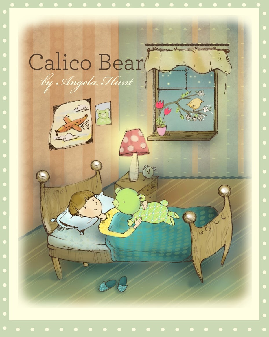 Calico Bear illustration