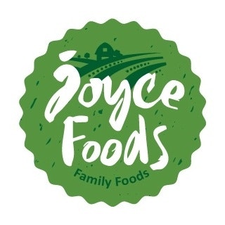 Handlettered logo dla Joyce Foods