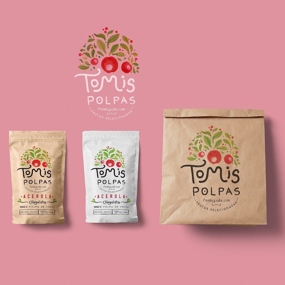 “tolmis polpas” packaging