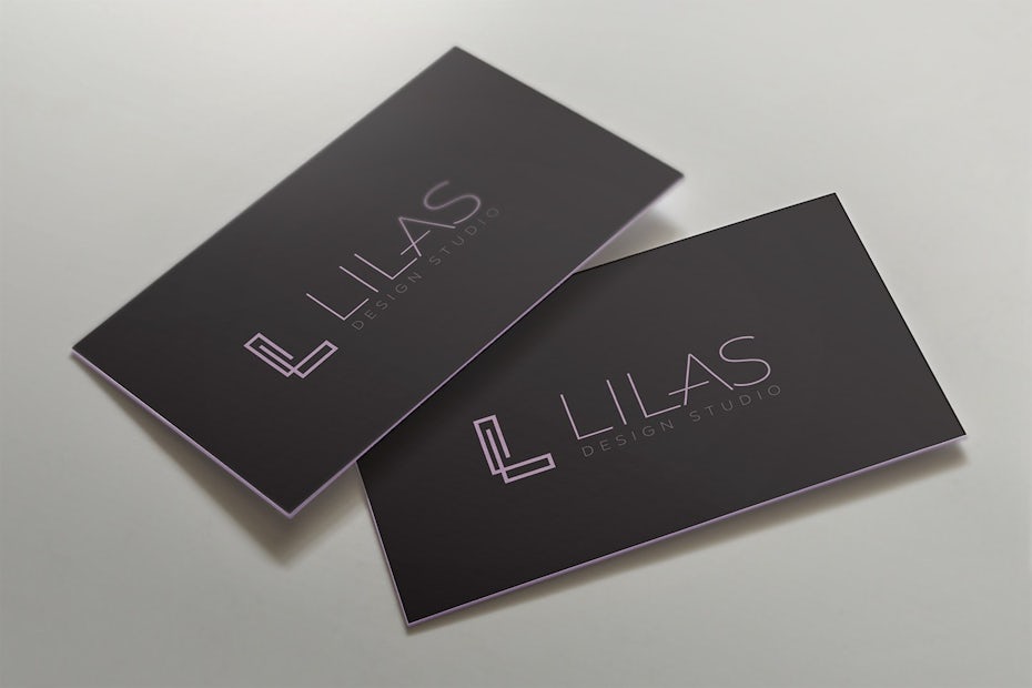 Modern logo for Lilas architecture firm with a geometric font