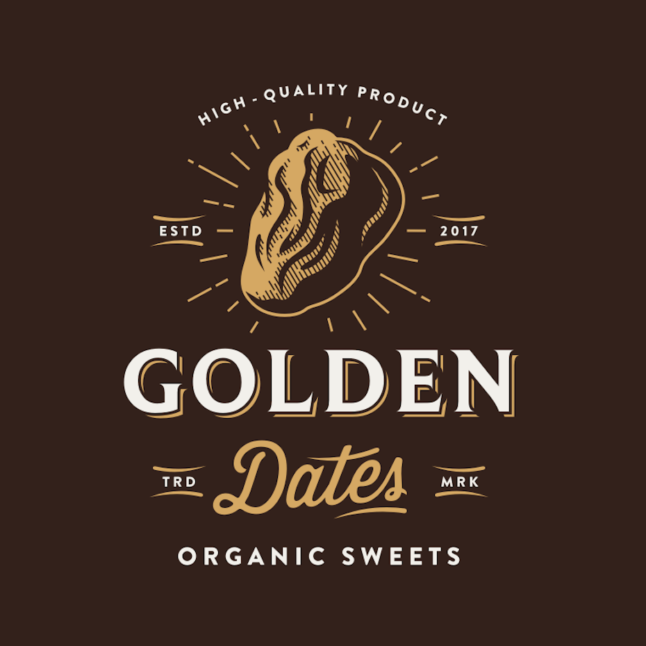 الشعار البني